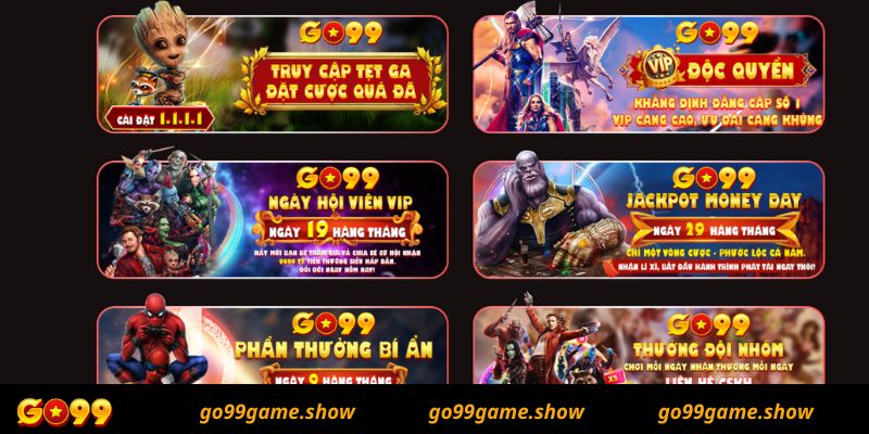 Go99 – Khuyến mãi hấp dẫn, sinh lời, uy tín